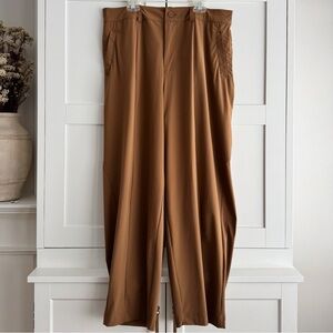 Ruti Trouser Work Pants in Camel Brown Size 3
